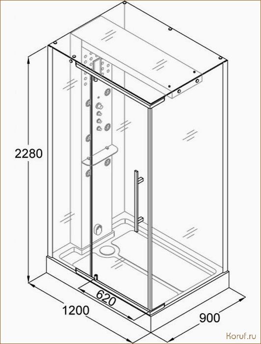 Преобразуйте ванную комнату в стильную зону отдыха: дизайнерские душевые кабины из плитки и стекла