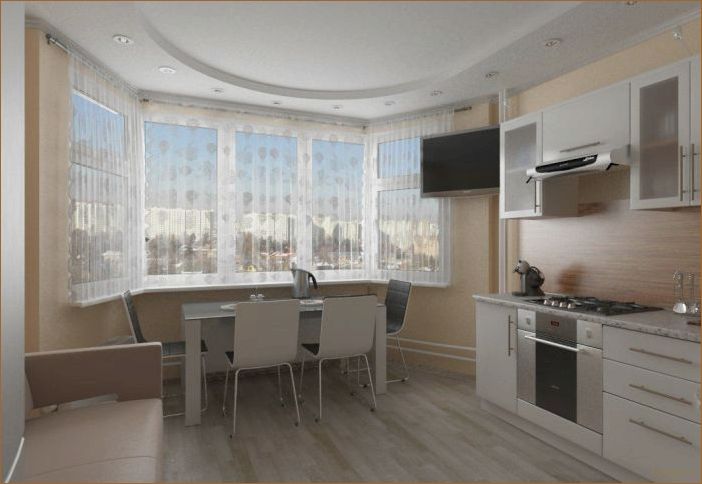 (дизайн эркерной кухни, основы дизайна кухни, разработка дизайна кухни) Современный дизайн эркерных кухонь: как создать идеальное пространство для приготовления еды и отдыха