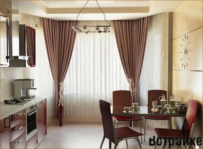 (дизайн эркерной кухни, основы дизайна кухни, разработка дизайна кухни) Современный дизайн эркерных кухонь: как создать идеальное пространство для приготовления еды и отдыха