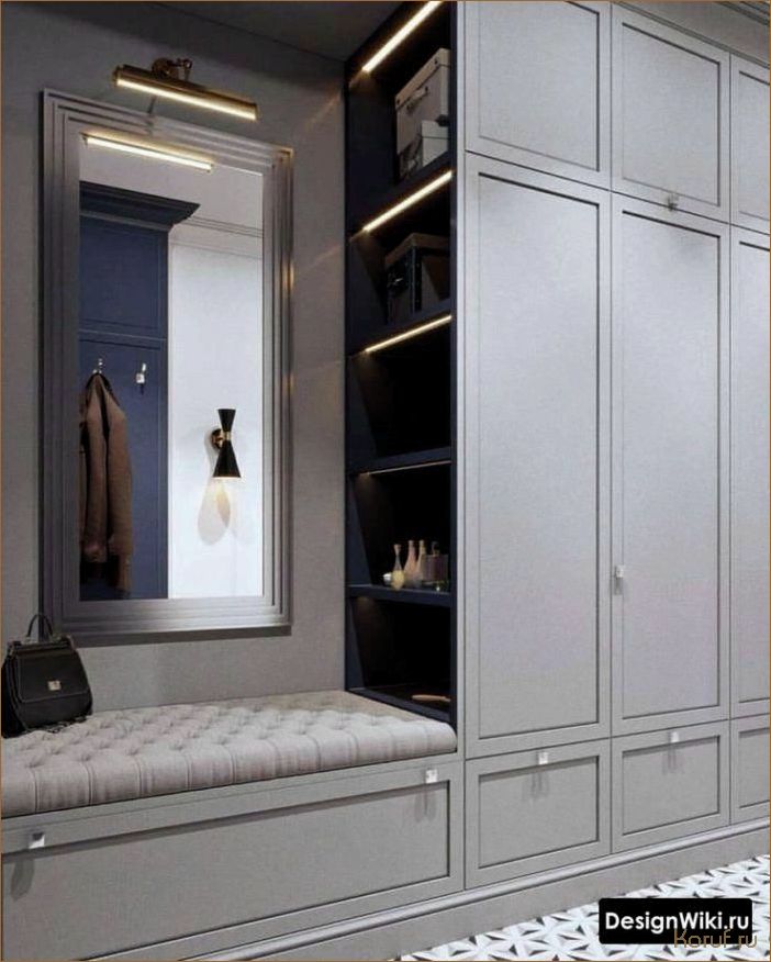 (гардероб в прихожей дизайн, гардеробные в прихожей дизайн, прихожих дизайн) 10 идей, как создать стильную гардеробную в прихожей своими руками: эксклюзивный дизайн без больших затрат