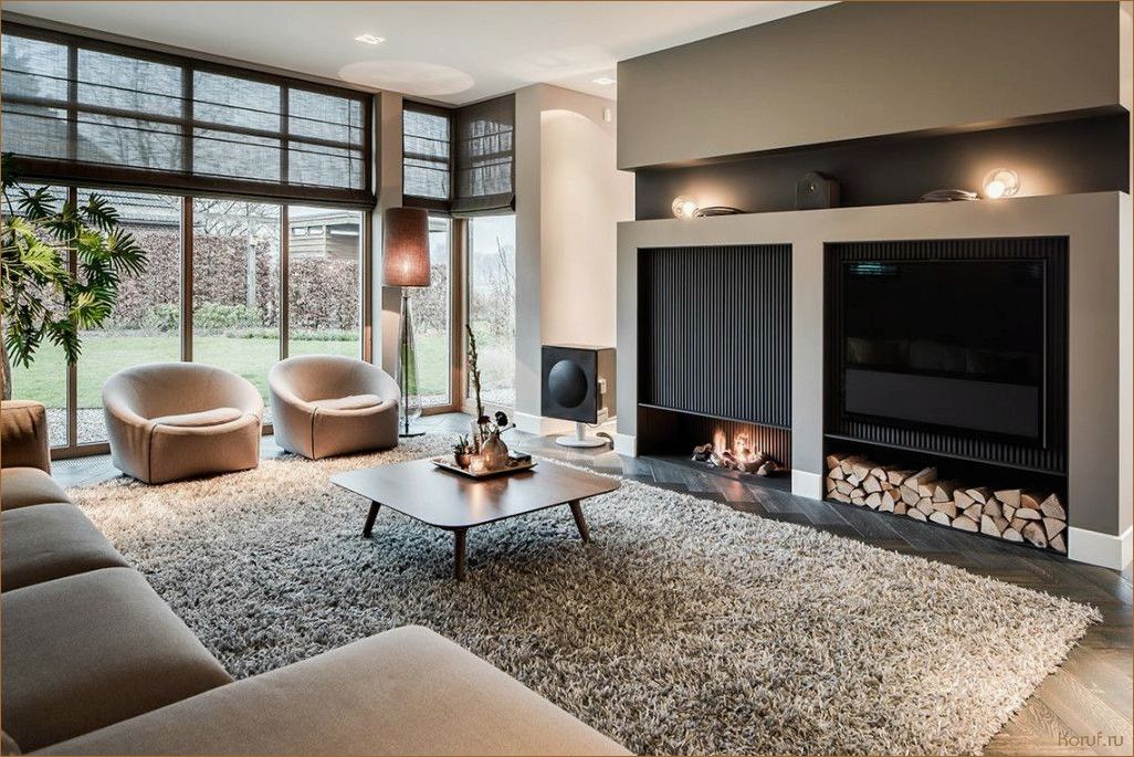 5 идей элегантного дизайна гостиной, которые создадут уют в вашем доме.