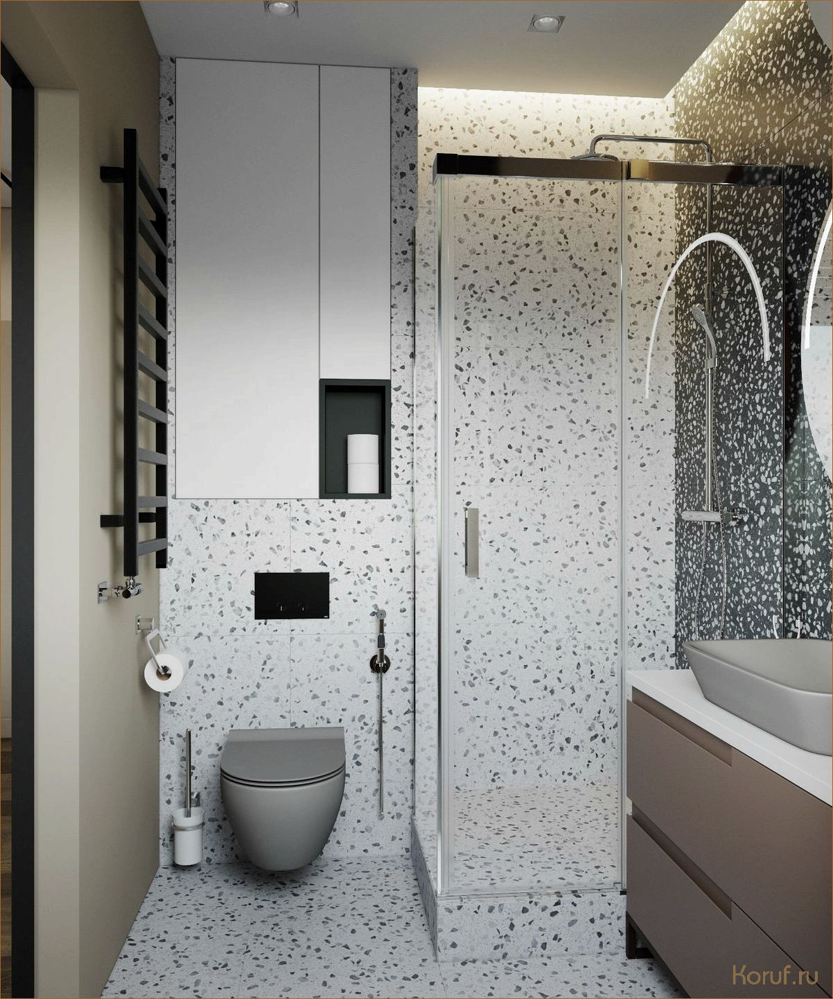 Дизайн окон ванной — создаем яркие и комфортные интерьеры