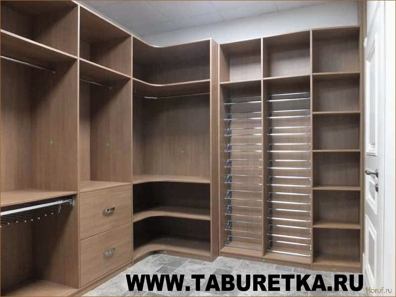 Гардеробная мебель: дизайн на службе удобства и эстетики