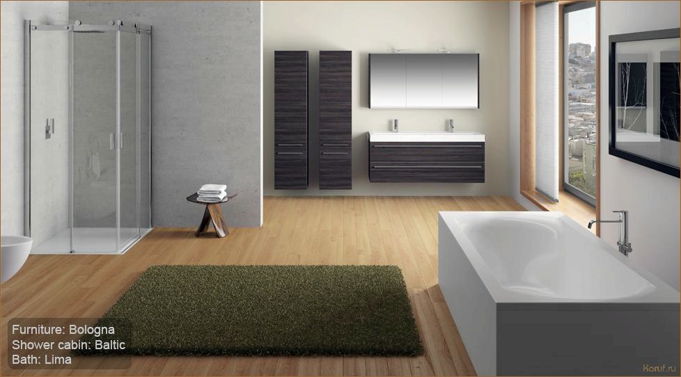 (варианты дизайна ванных, вариант дизайна ванных, варианты дизайна ванн) Идеальный дизайн ванных комнат с окнами