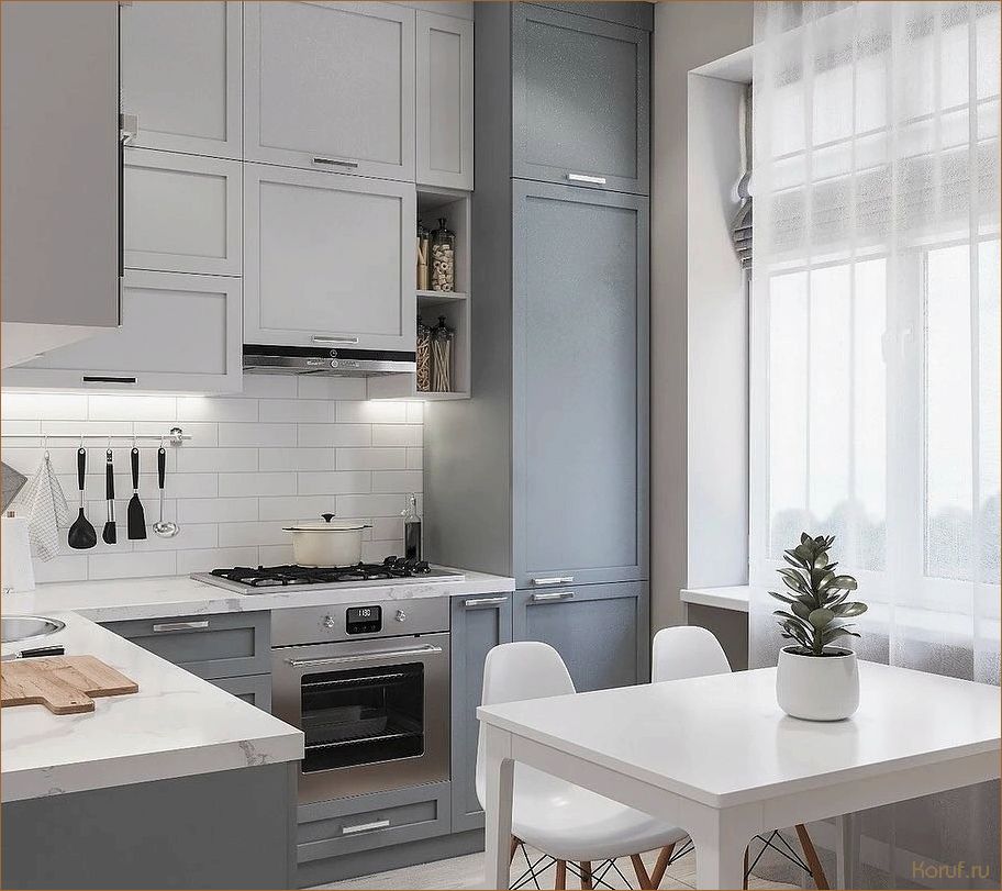 Как создать стильный и функциональный дизайн восьмиметровой кухни: советы экспертов и идеи на фото