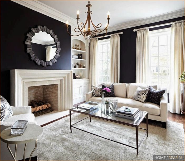 Освежите интерьер гостиной: идеи мраморного дизайна для современного оформления