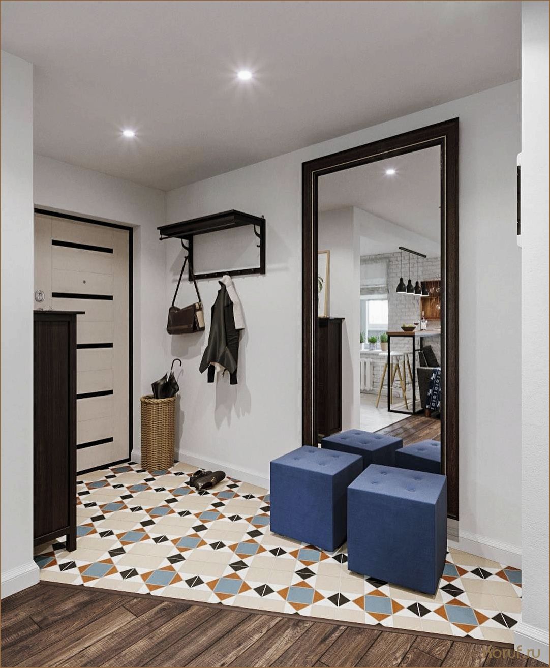 Преображаем вашу прихожую с помощью креативных дизайнерских идей: от простых до роскошных