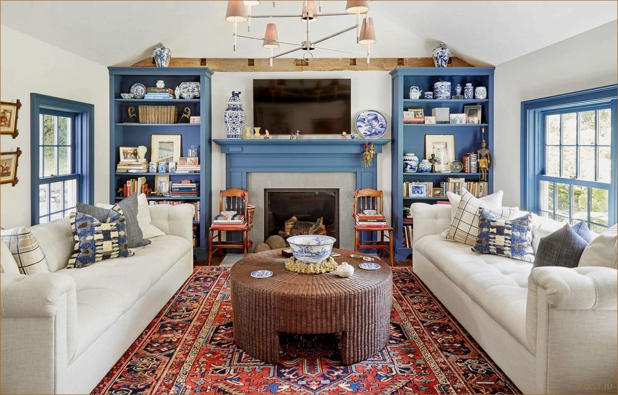 (сельский дизайн гостиной, дизайн в гостиную, дизайн в гостиной) Сельский дизайн гостиной: простота и уют в интерьере