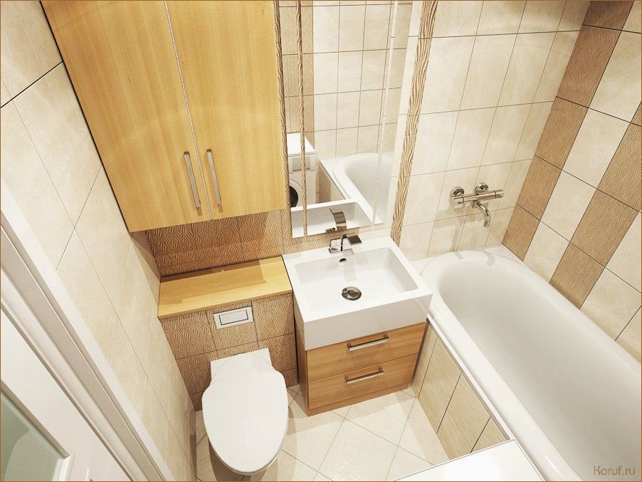 () Современный санузел без ванны и душевой: идеи дизайна и практические советы