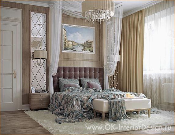 (лавандовая спальня дизайн, стильные дизайн спальни, стильные дизайны спальней) Создайте релаксирующую атмосферу в своей спальне с дизайном в стиле лаванды