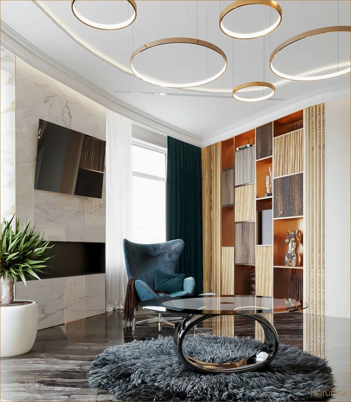 10 идей ярких дизайнов гостиной, которые вдохнут свежий ветер в ваш интерьер