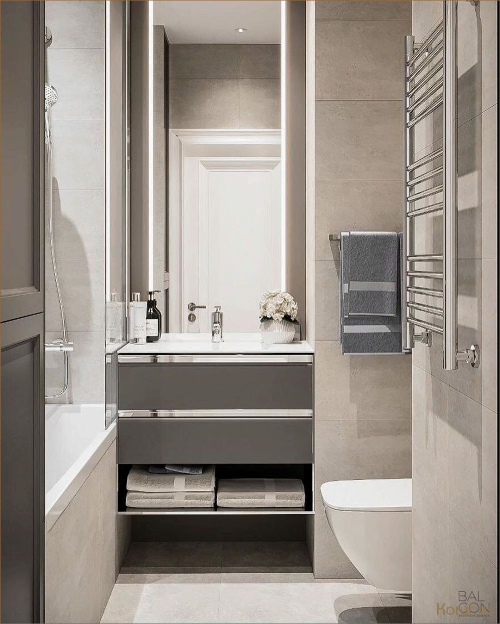 10 креативных дизайнерских решений для душевых поддонов в вашей ванной комнате