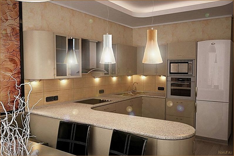 Безупречный стиль и уют в каждой детали: дизайн бежевой кухни для идеального интерьера