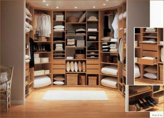 Идеальное решение для хранения одежды: оригинальные гардеробные комнаты в квартире с эффективным дизайном