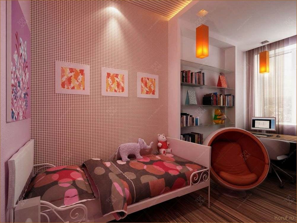 Идеальное сочетание комфорта и стиля: 10 идей дизайна прямоугольной детской комнаты