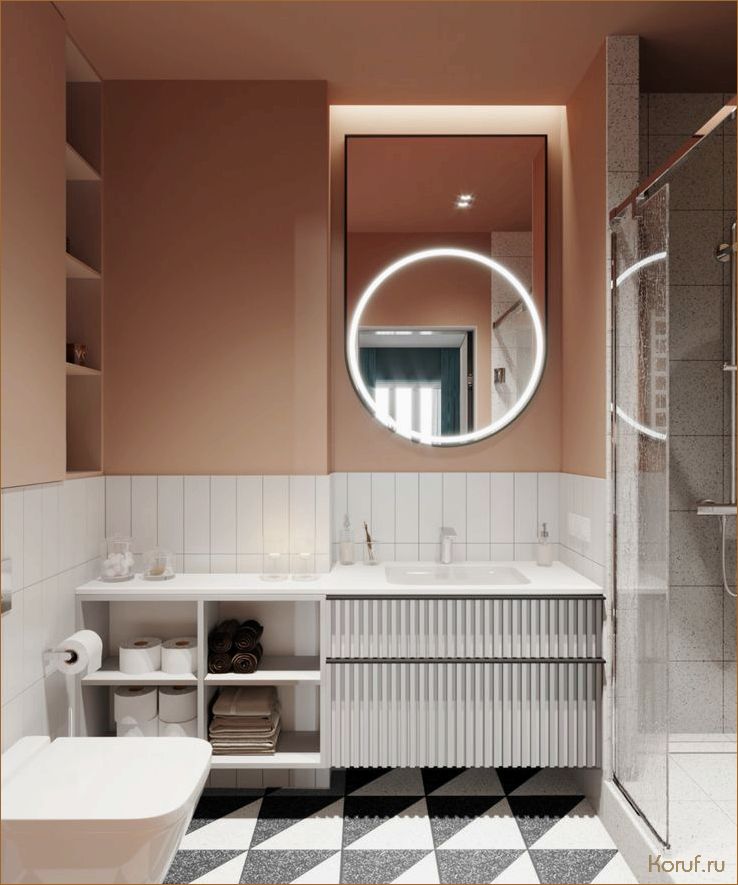 Идеальный душ с туалетом: лучшие варианты дизайна и плитки для Вашей ванной комнаты