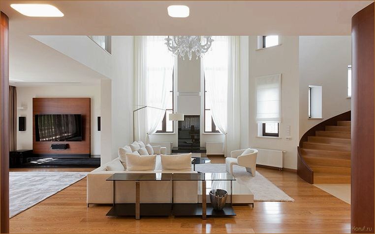 Элегантный и роскошный дизайн гостиной: Создайте уютный интерьер с минимальными затратами.