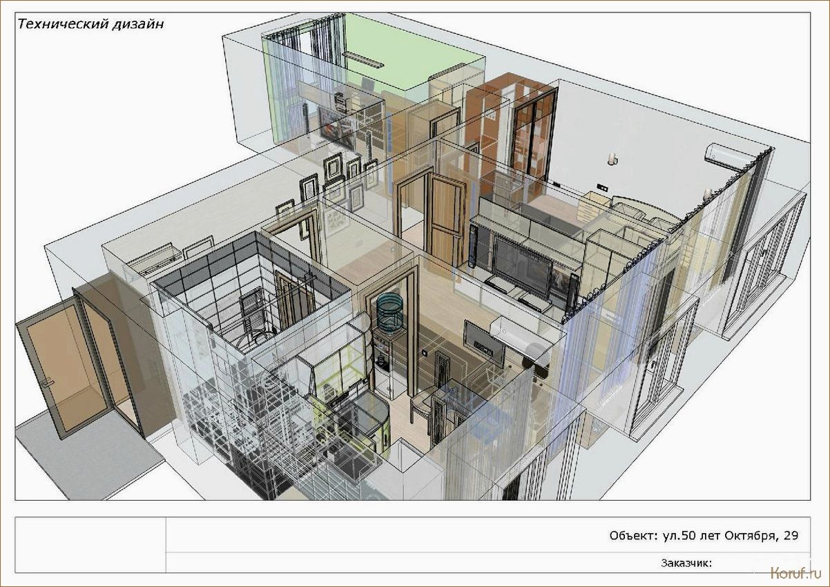 Как правильный технический дизайн помещения помогает повысить комфорт и эффективность использования