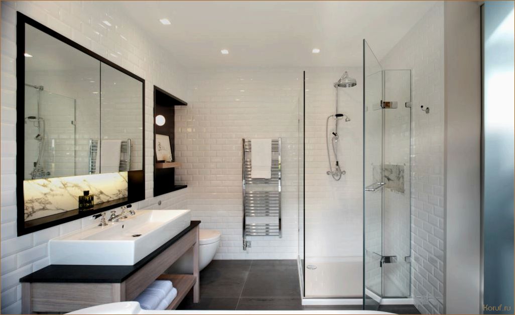 Максимизация малого пространства: 10 идей для дизайна ванной комнаты 5м2 с душевой.