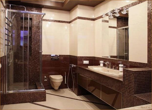 Максимизация малого пространства: 10 идей для дизайна ванной комнаты 5м2 с душевой.