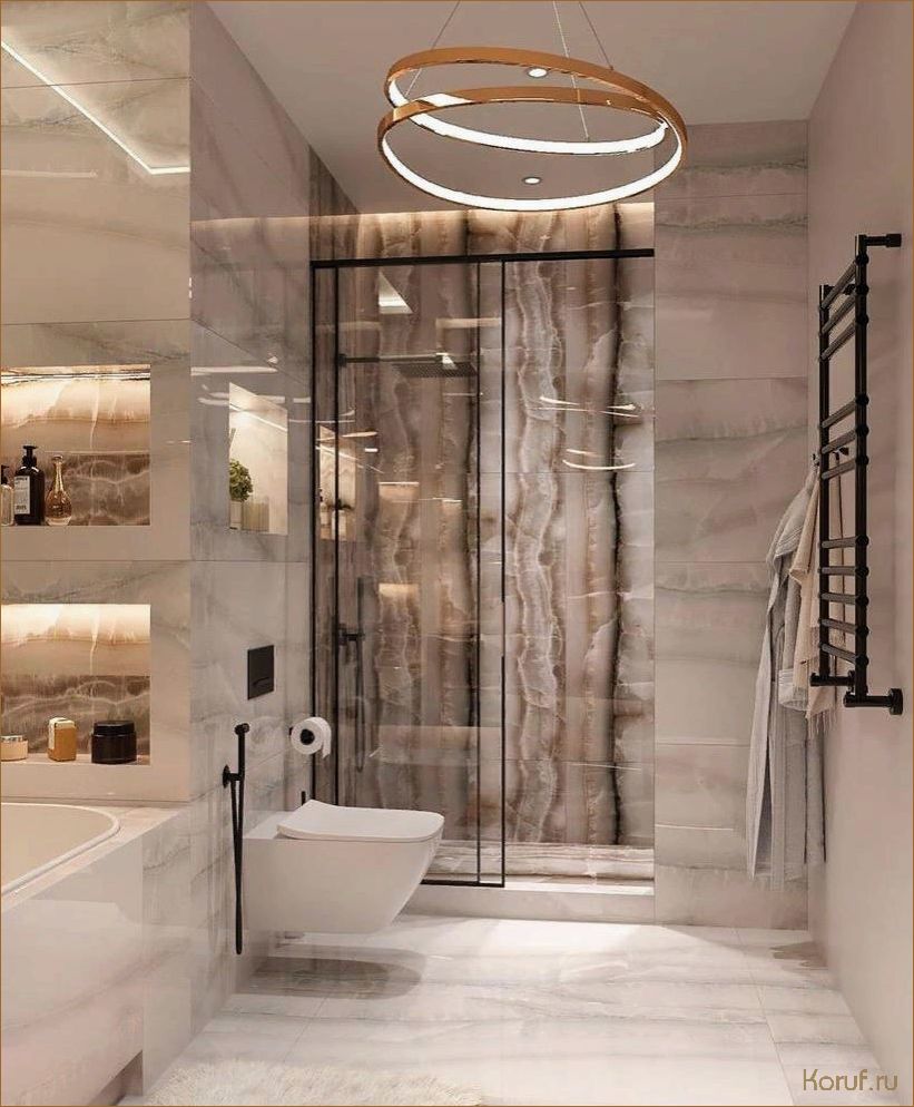 Максимизация малого пространства: 10 идей для дизайна ванной комнаты 5м2 с душевой.