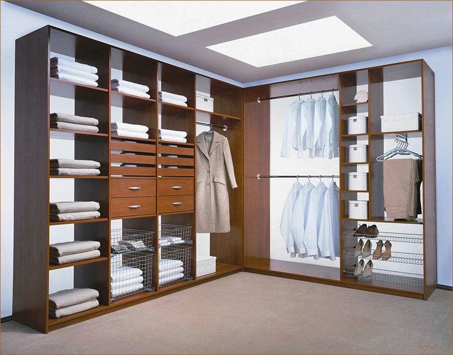 Максимизируйте пространство в своей комнате с дизайном встроенного шкафа гардеробной: 7 инновационных идей для воплощения в жизнь