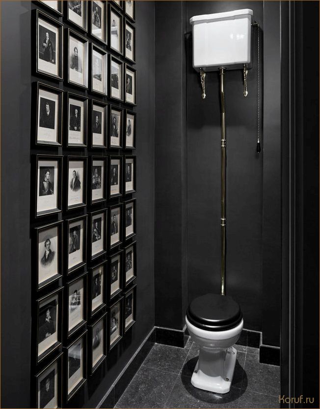 Обновите свой санузел: Новый дизайн туалета, который удивит вас