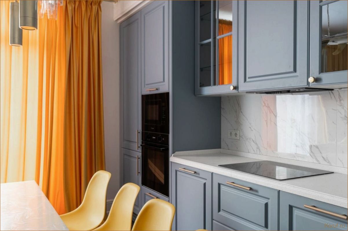 От создания до установки: уникальный дизайн кухни Мария для вашего дома