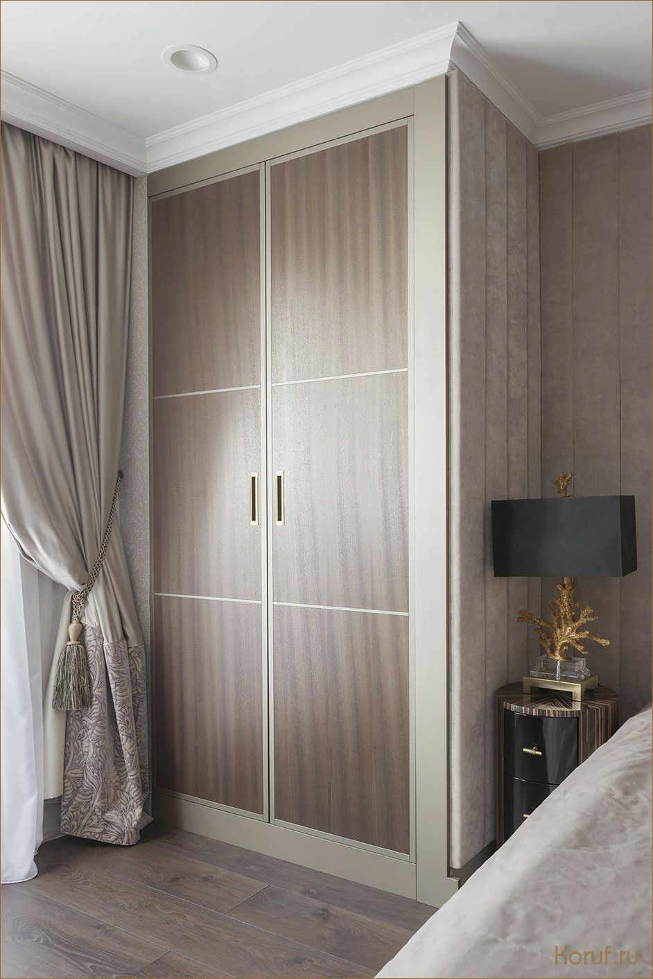 Планировка и дизайн спальни 12 м с эффективной гардеробной: 15 идей, которые вам понравятся
