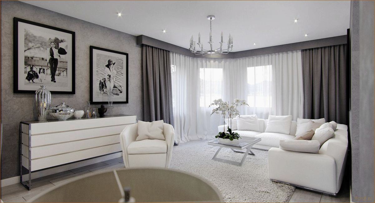 Преобразуйте свою гостевую гостиную с помощью креативного дизайна интерьера