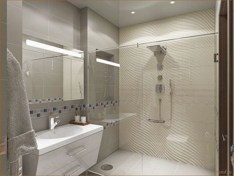 Превратите свою душевую комнату в хрущевке в уютный и функциональный дизайн-пространство