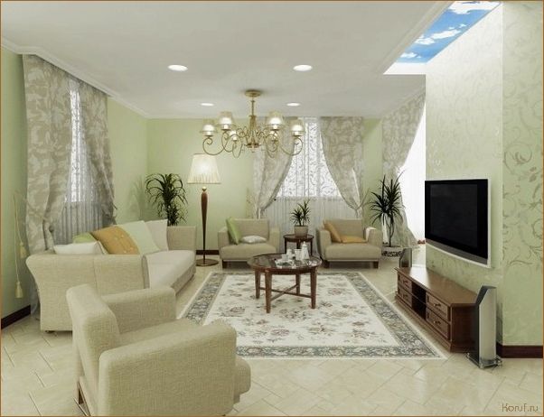 Пример дизайна помещения: идеи и вдохновение для создания уютной атмосферы!