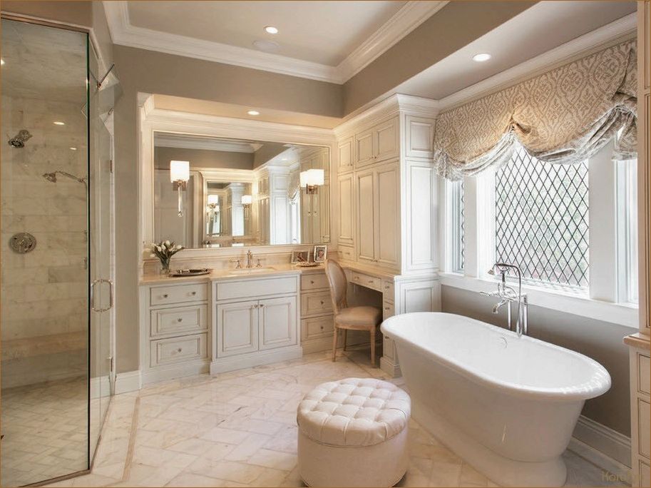 Современный дизайн ванной 10: создание комфортной и стильной обстановки