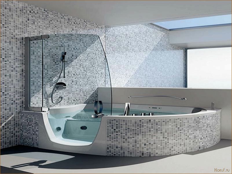 (дизайн душевой комнаты хай тек, стильный дизайн душевых, стильный дизайн душевой комнаты) Современный и стильный дизайн душевой комнаты в стиле хай тек: основные элементы и идеи оформления