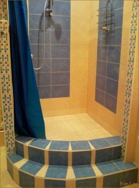 (душевая кабина со шторкой дизайн, дизайн решение душевой, дизайны душевых кабин) Создание стильной и функциональной душевой кабины со шторкой: идеи и советы по дизайну