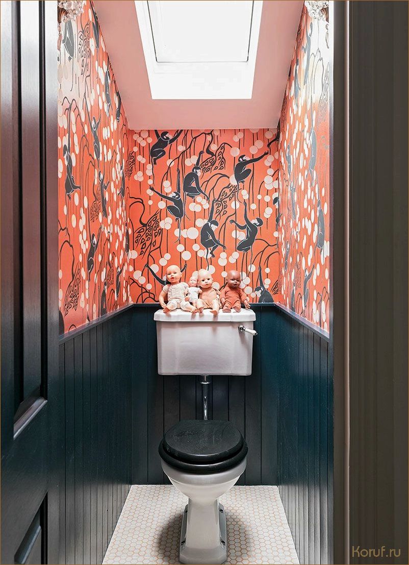 Создание уютного дизайна современной классики в туалетной комнате