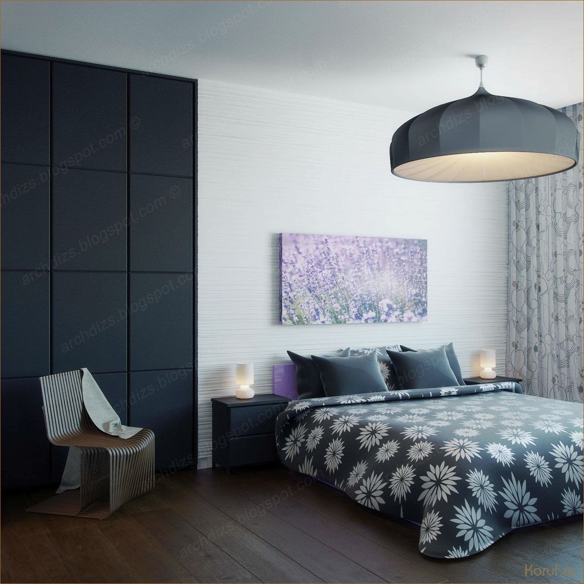 Уют и комфорт: как создать идеальный дизайн спальни и гостиной в вашем доме