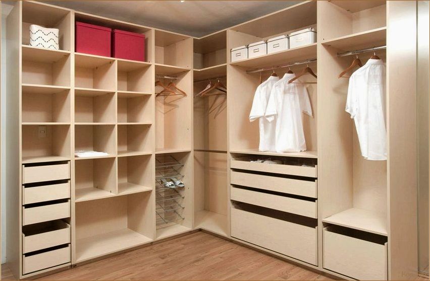 Уют и комфорт: Как создать стильную гардеробную комнату в спальне