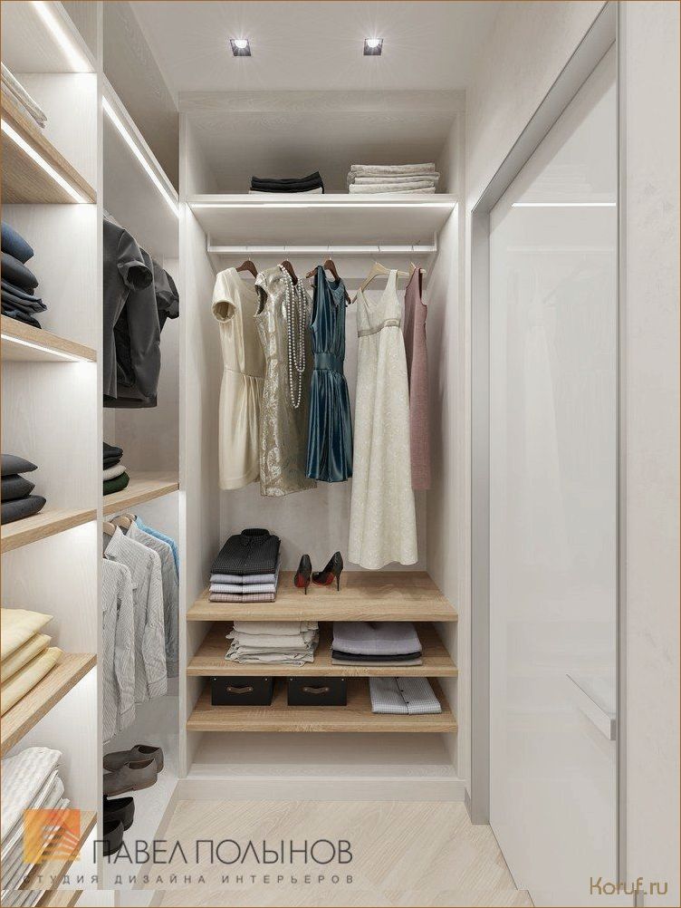 Уют и комфорт: Как создать стильную гардеробную комнату в спальне