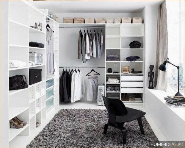 (дизайн гардеробные, дизайн гардеробной, дизайны гардеробной) Уникальный дизайн квартиры: объединение гардеробной и гостиной в стильное пространство