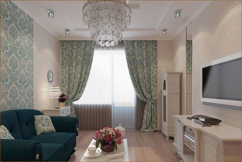 Вдохновляющий дизайн бирюзовой гостиной: идеи для создания уютного и стильного интерьера