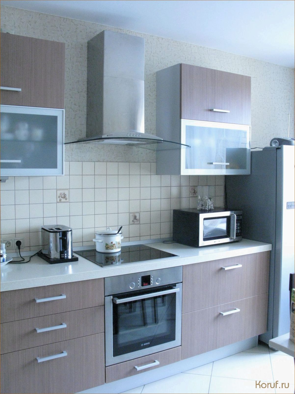 10 креативных и функциональных идей для дизайна кухни-купе