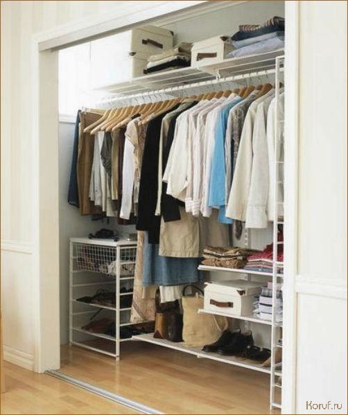 6 идей дизайна гардеробной прихожей для маленьких помещений