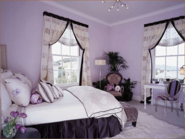 7 идей дизайна спальни в сиреневых тонах, которые поднимут вам настроение каждый день