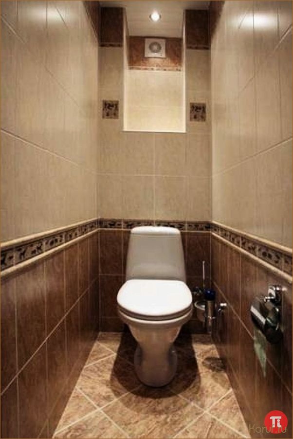 7 идей, как создать модный и функциональный дизайн туалета в хрущевке