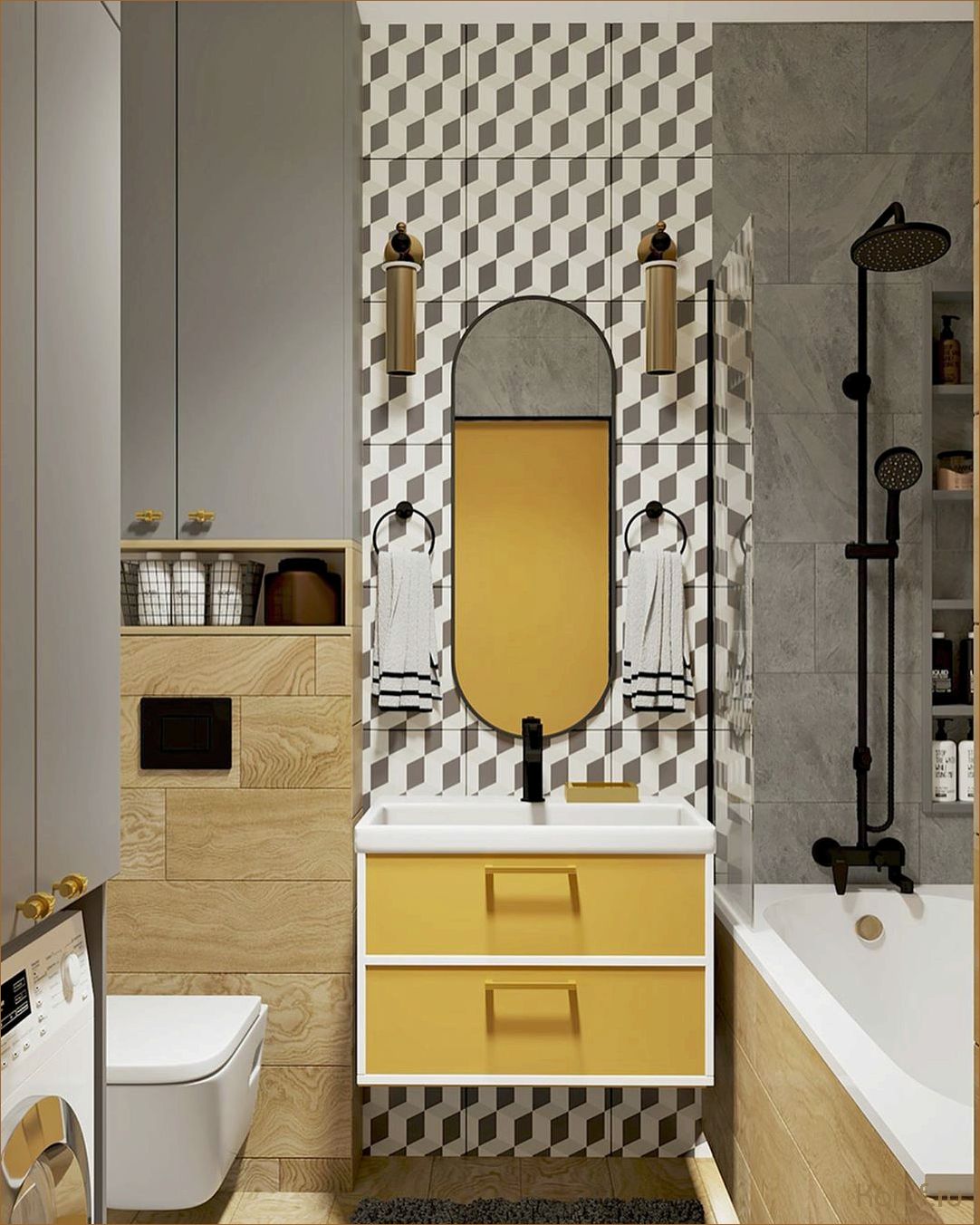 7 смелых и ярких дизайнов гостиной, которые украсят любой интерьер