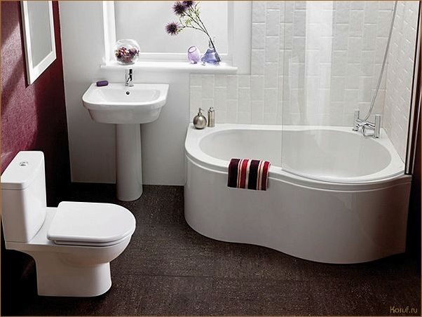 Дизайн небольшой ванной: создание уютного и функционального пространства