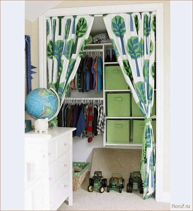 Дизайн штор для гардеробной: как создать уютный и функциональный интерьер