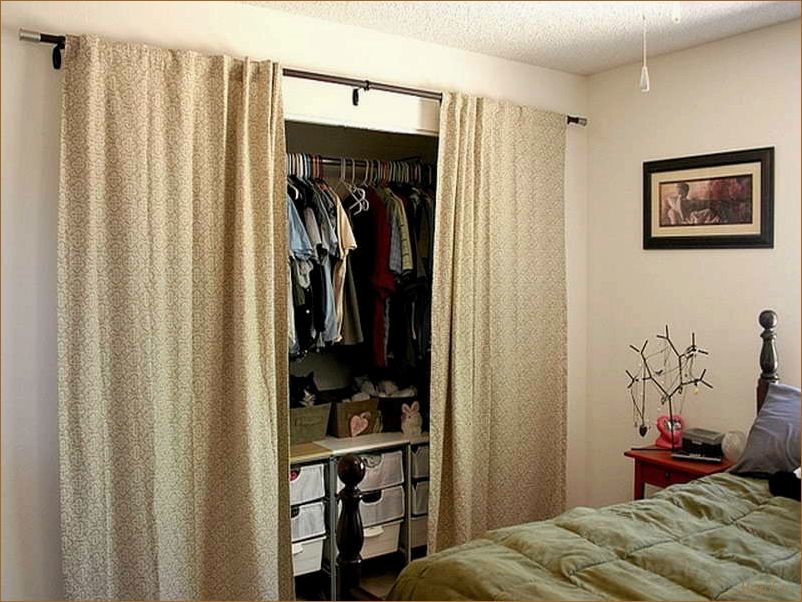 Дизайн штор для гардеробной: как создать уютный и функциональный интерьер