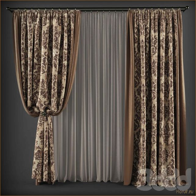 Дизайн штор для гардеробной: как создать уютный и функциональный интерьер